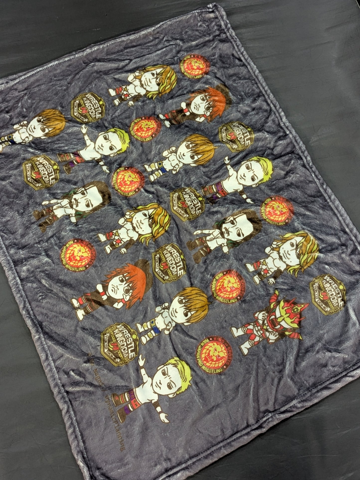 ★WRESTLE KINGDOM 14 "Ladies Seat" Viewing Bonus ★ Original Blanket