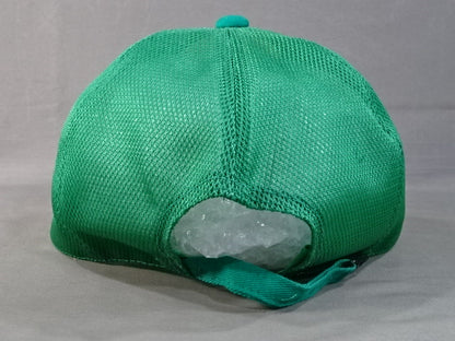 All Japan Pro Wrestling  Mesh Caps (1) (White× Green)