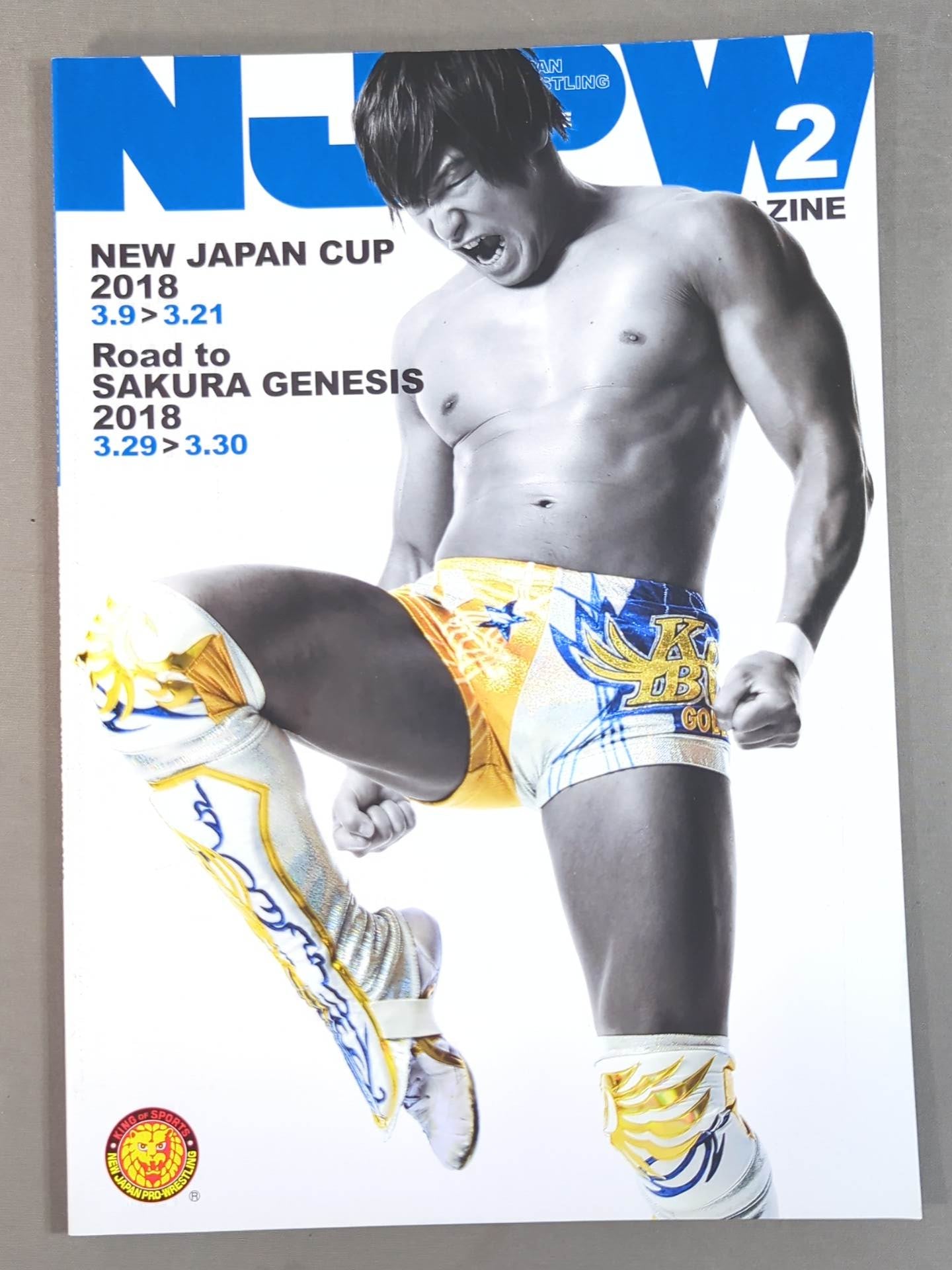 NJPW OFFICIAL MAGAZINE 2018 Vol.2