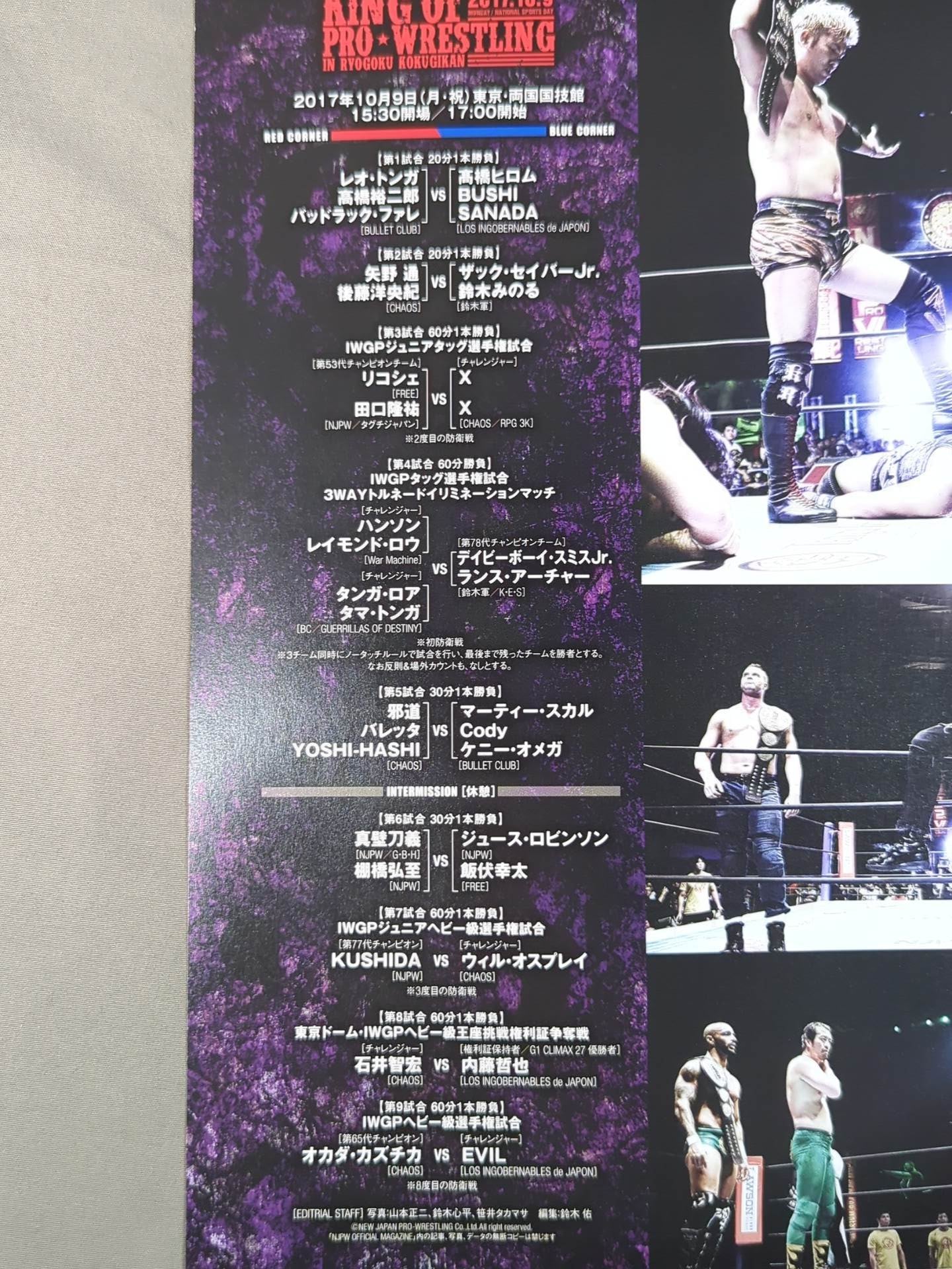 キングオブプロレスリング 2017 / KING OF PRO-WRESTLING 2017 – 闘道館
