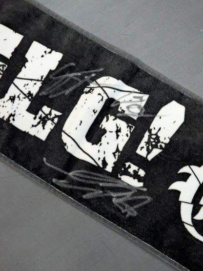 [6 fighters hand signed autograph 】GLG「GLG！GLG！ GLG！」 Message Towel