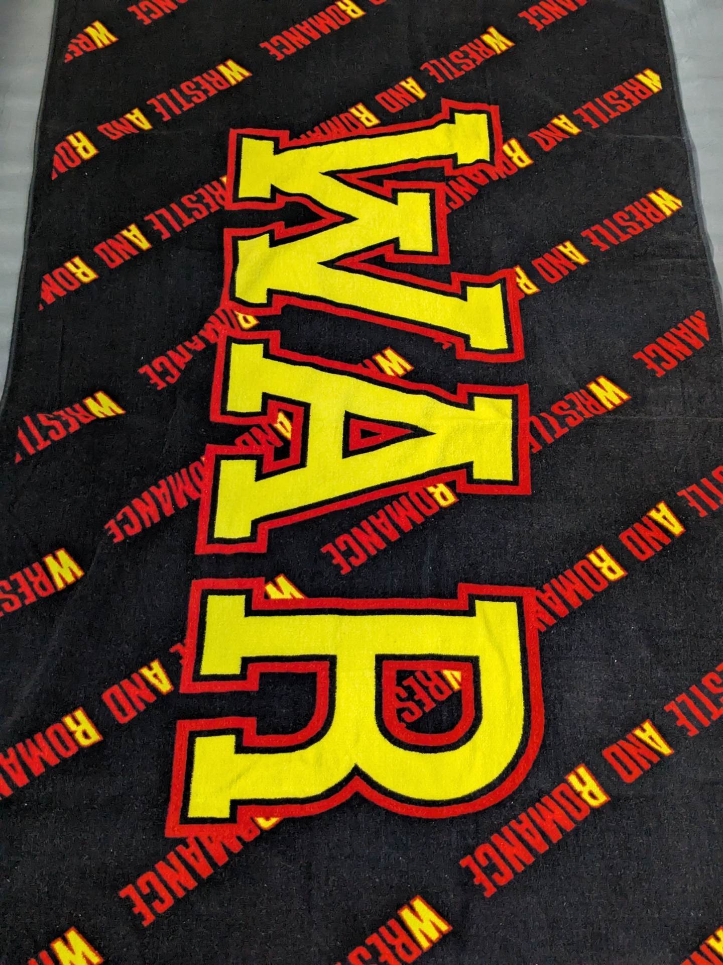 WAR Logo Large Format Bath Towel