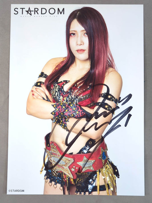 Utami Hayashishita  hand signed autograph  Starda Pro-Photo  (U-1)