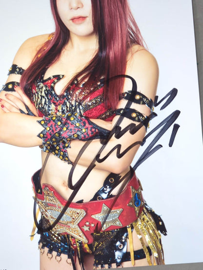 Utami Hayashishita  hand signed autograph  Starda Pro-Photo  (U-1)
