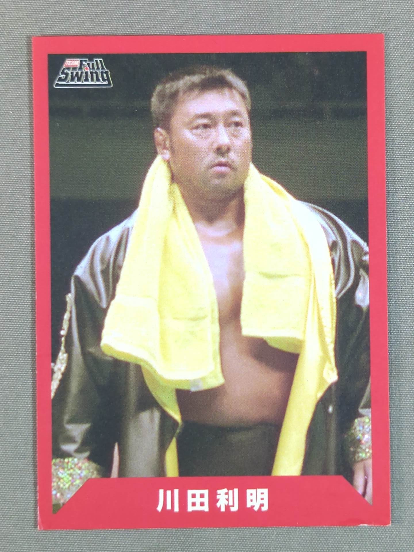 Team Full Swing Toshiaki Kawada Pro Wrestling Card