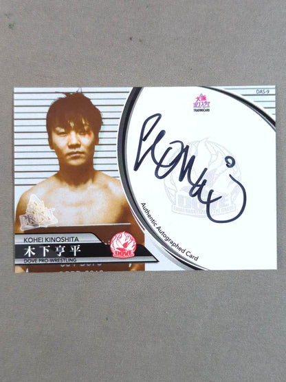 2019 Osaka Mixture Teihei Kinoshita Official Autographed Card