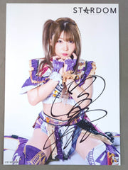 中野たむ 直筆サイン入り スターダムポートレート(E-2) – 闘道館