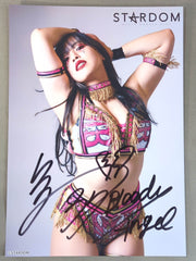 白川未奈 直筆サイン入り スターダムポートレート(J-8) – 闘道館