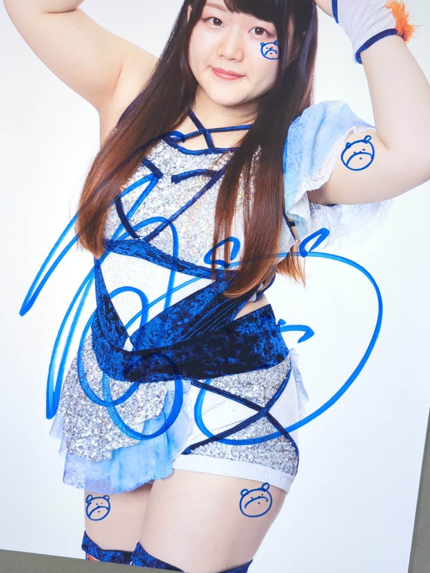 コグマ 直筆サイン入り スターダムポートレート(E-3) – 闘道館