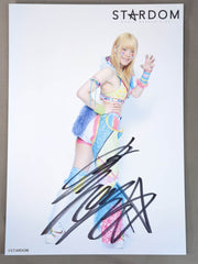 岩谷麻優 直筆サイン入り スターダムポートレート(V-2) – 闘道館