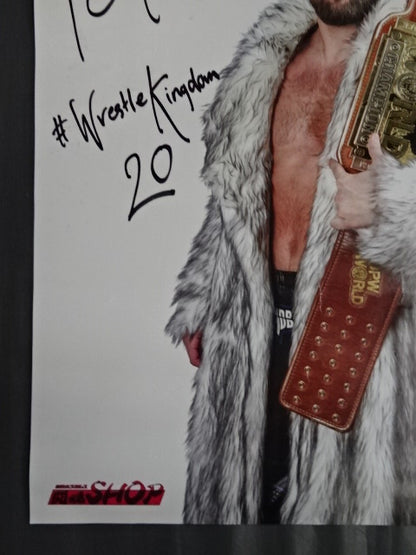 【hand signed autograph】 El Phantasmo  Posters(1)