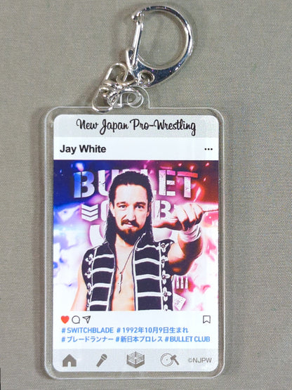 ★ New Japan Pro Wrestling Lottery 2020★ Jay White Acrylic Keychain