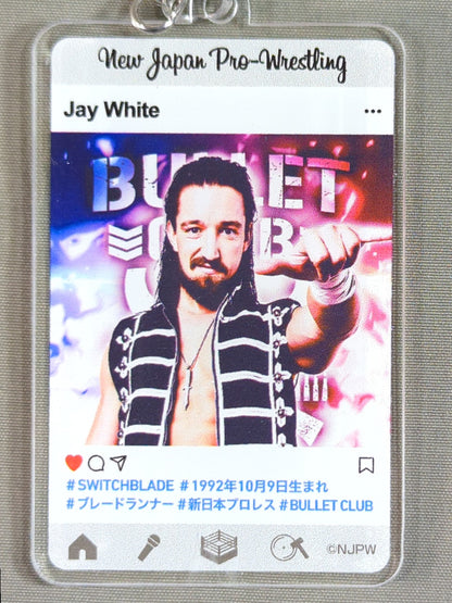★ New Japan Pro Wrestling Lottery 2020★ Jay White Acrylic Keychain