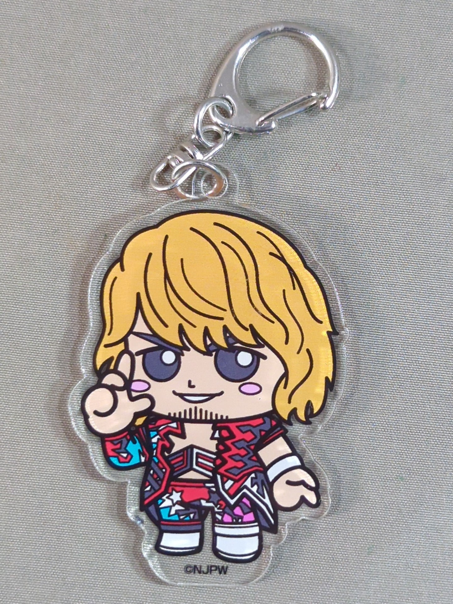 ★ Lawson ×NJPW★ Hiroshi Tanahashi  Acrylic Keychain