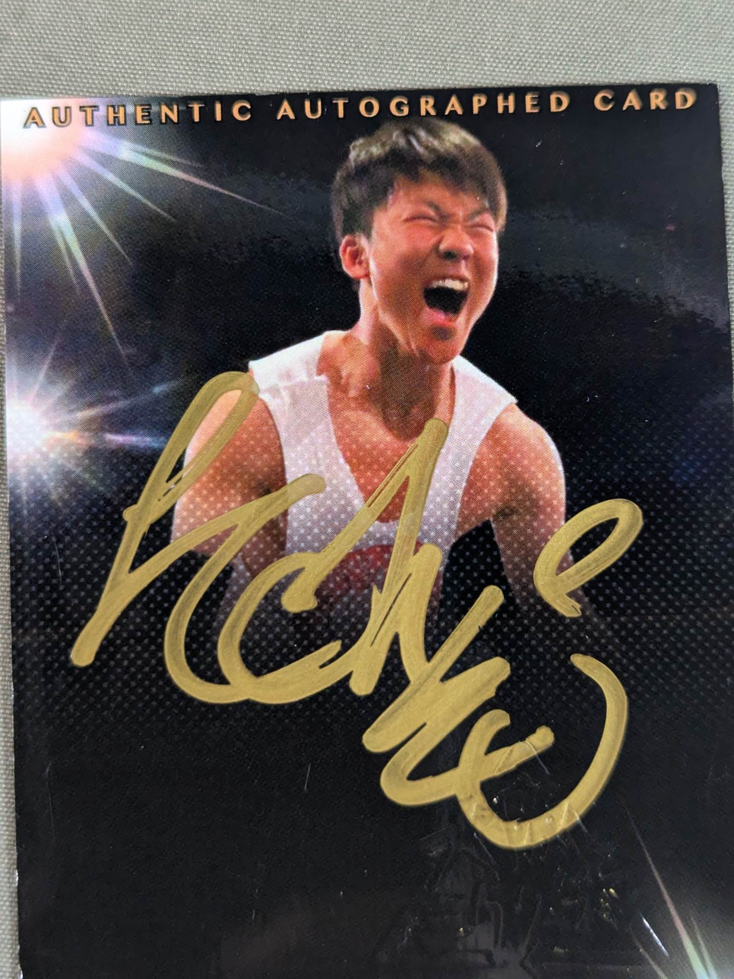2019 Osaka Mixture ×DOVE×BASARA Kyohei Kinoshita Official autographed card 