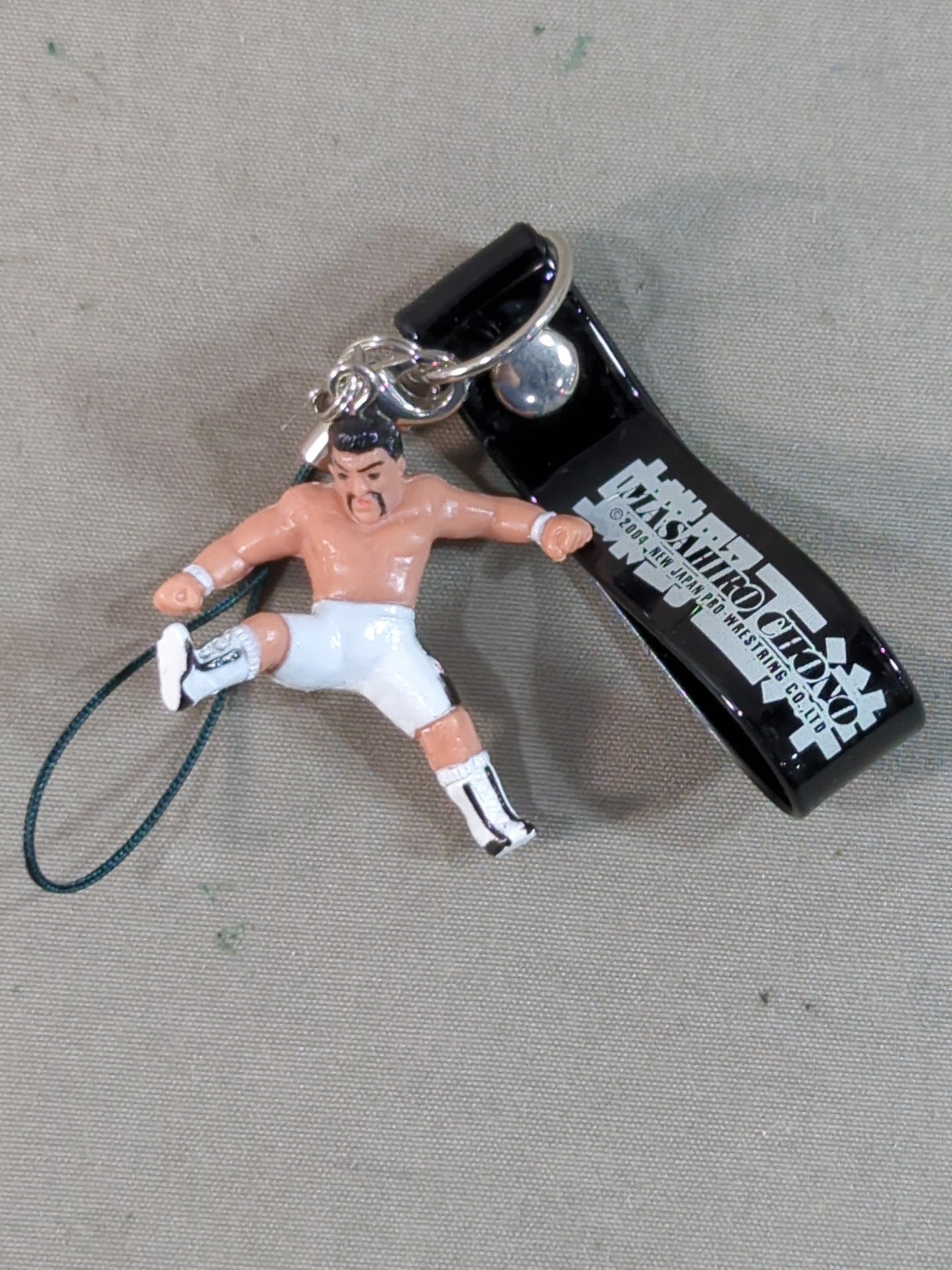 Masahiro Chono  Fight Kick Strap (White)