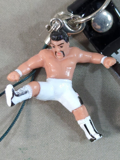 Masahiro Chono  Fight Kick Strap (White)