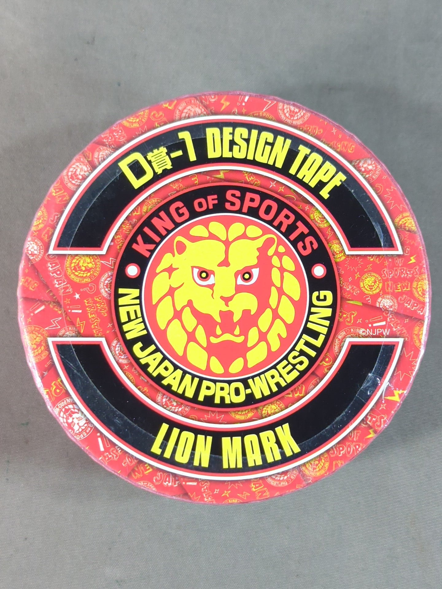 ★ New Japan Pro Wrestling lottery ★ Lion Mark  Design Tape