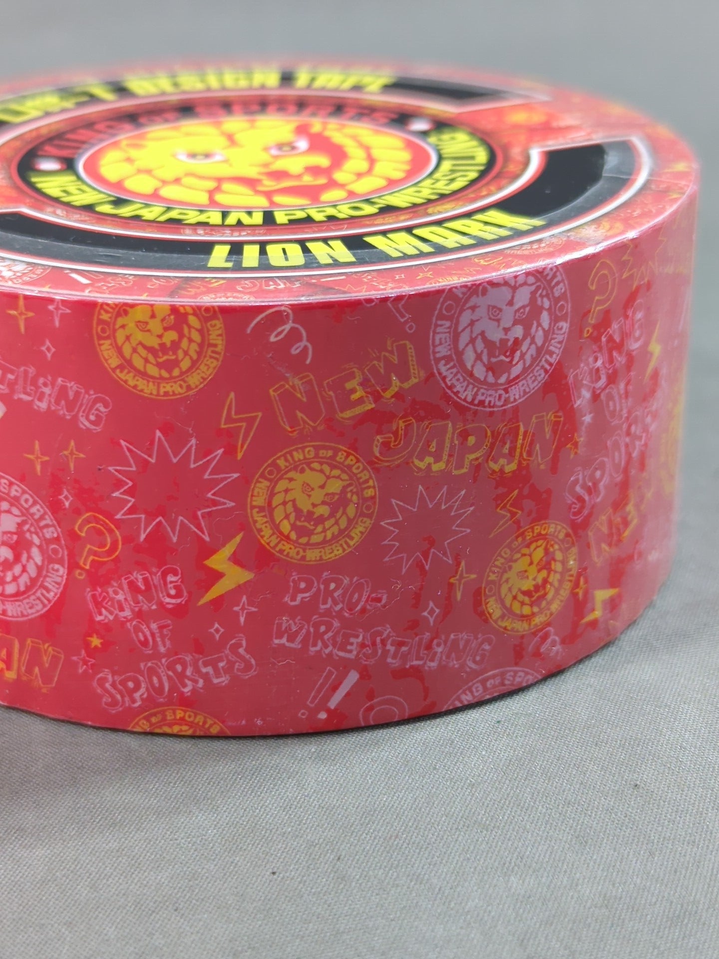 ★ New Japan Pro Wrestling lottery ★ Lion Mark  Design Tape