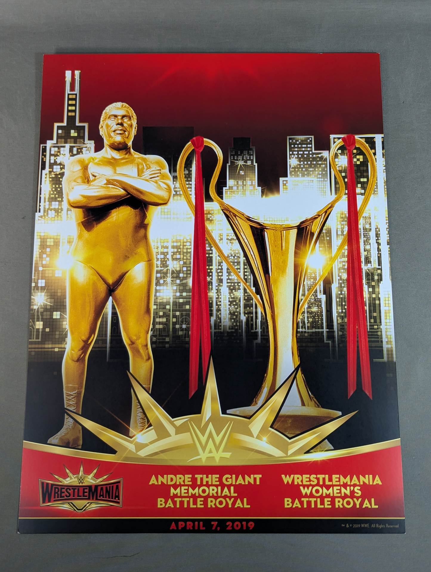 Andre the Giant  Memorial Battle Royale & Women's Battle Royale WRESTLEMANIA35 Match Cards