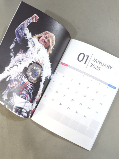 ★Team NJPW★ Hiroshi Tanahashi 2025 Schedule Book