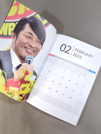 ★Team NJPW★ Hiroshi Tanahashi 2025 Schedule Book