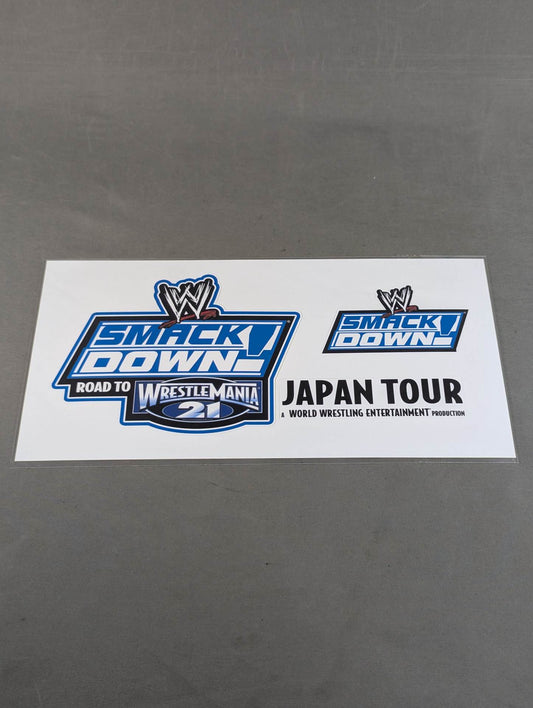 SMACKDOWN! JAPAN TOUR ステッカーシート