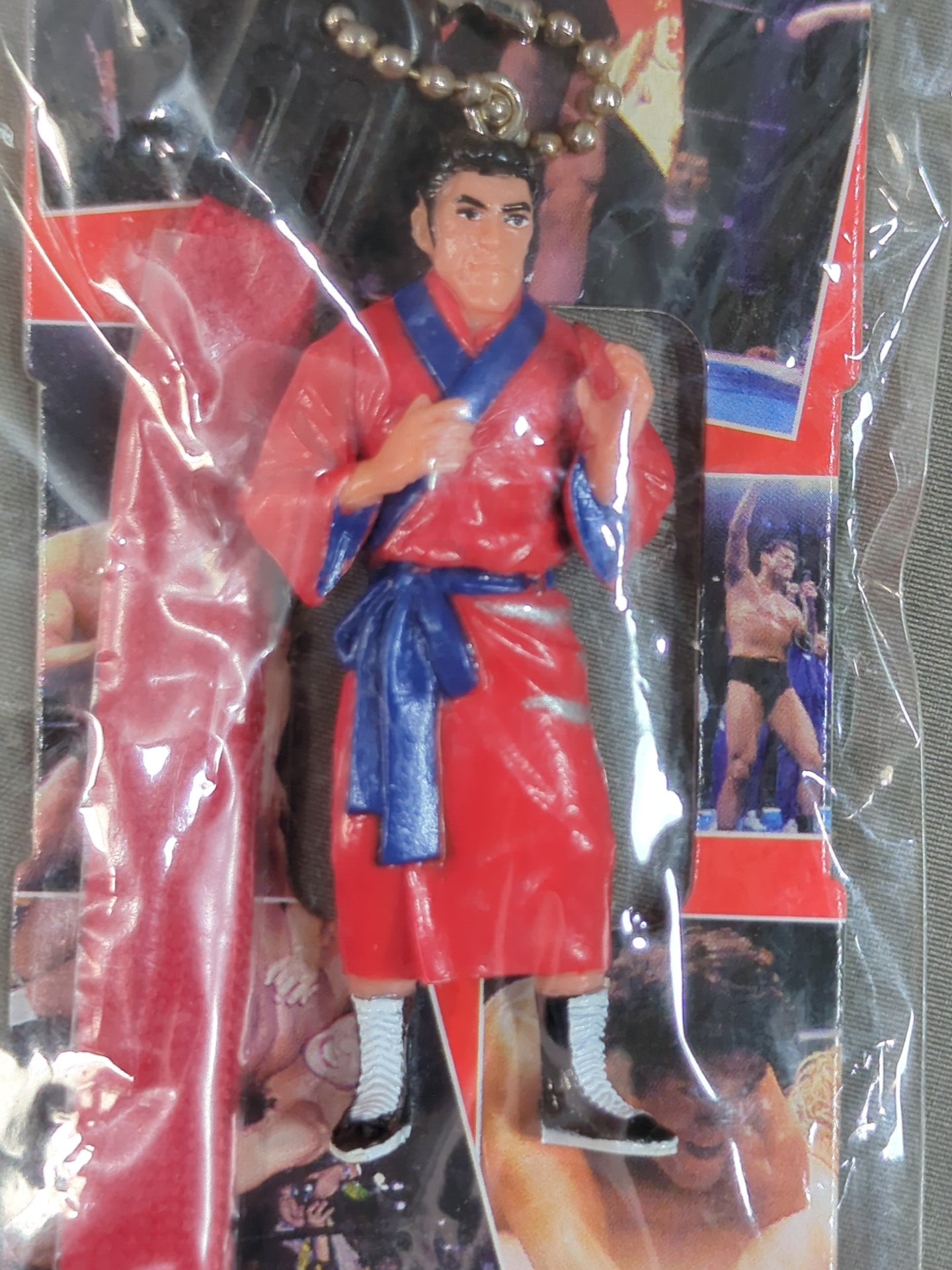 アントニオ猪木(赤ガウン) 闘魂ストラップ – 闘道館