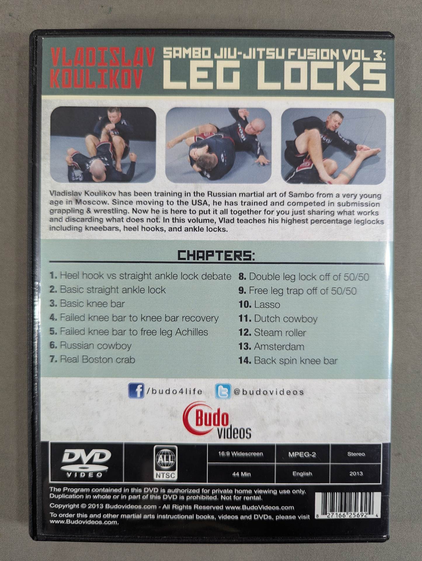 ★VLADISLAV KOULIKOV★ SAMBO JIU-JITSU FUSION VOL 3 LEG LOCK