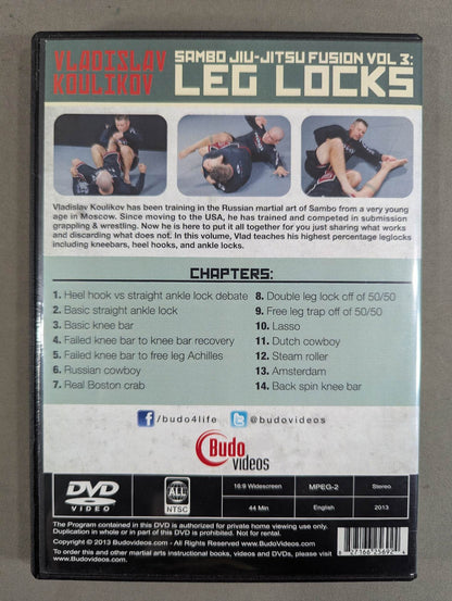 ★VLADISLAV KOULIKOV★ SAMBO JIU-JITSU FUSION VOL 3 LEG LOCK
