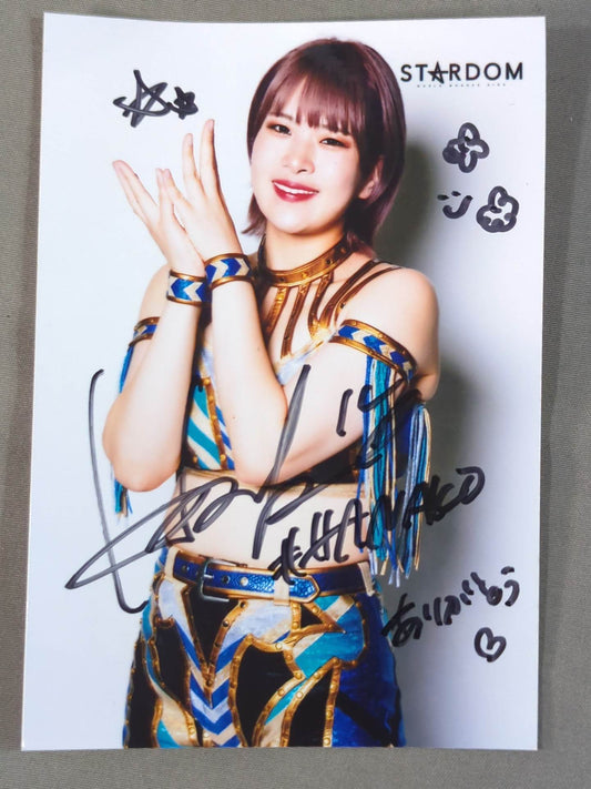 HANAKO hand signed autograph  photo ①