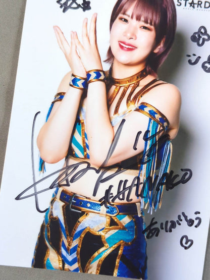 HANAKO hand signed autograph  photo ①