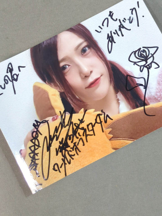 Utami Hayashishita  hand signed autograph Photo (3)