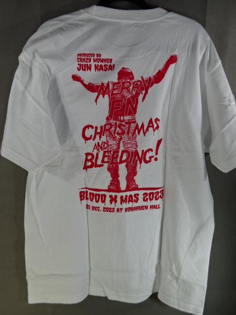 葛西純プロデュース BLOOD CHRISTMAS 2023 Tシャツ – 闘道館