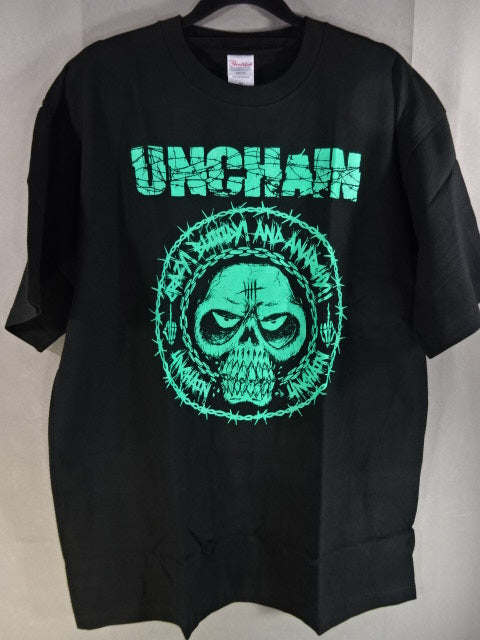 葛西純ユニット UNCHAIN Tシャツ②(ブラック)