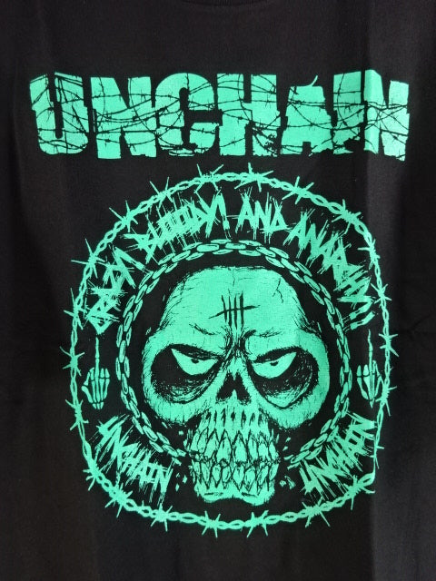 Jun Kasai  Unit UNCHAIN T-Shirt (2) (Black)