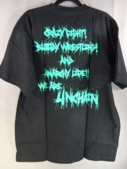Jun Kasai  Unit UNCHAIN T-Shirt (2) (Black)