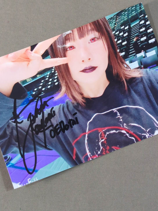RINA  hand signed autograph Photo (1)