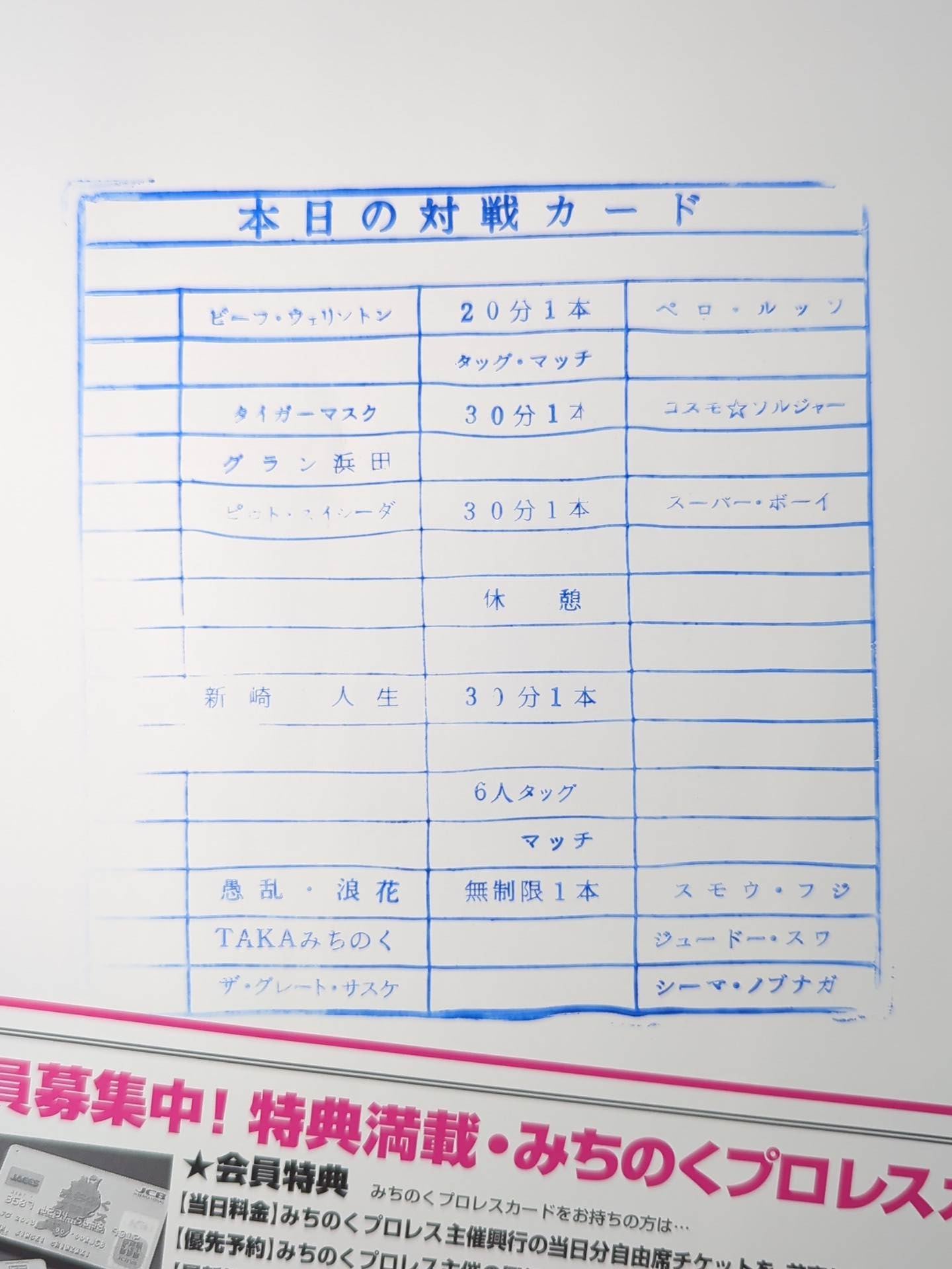 Michinoku Pro Wrestling  Official Pamphlet Vol.48