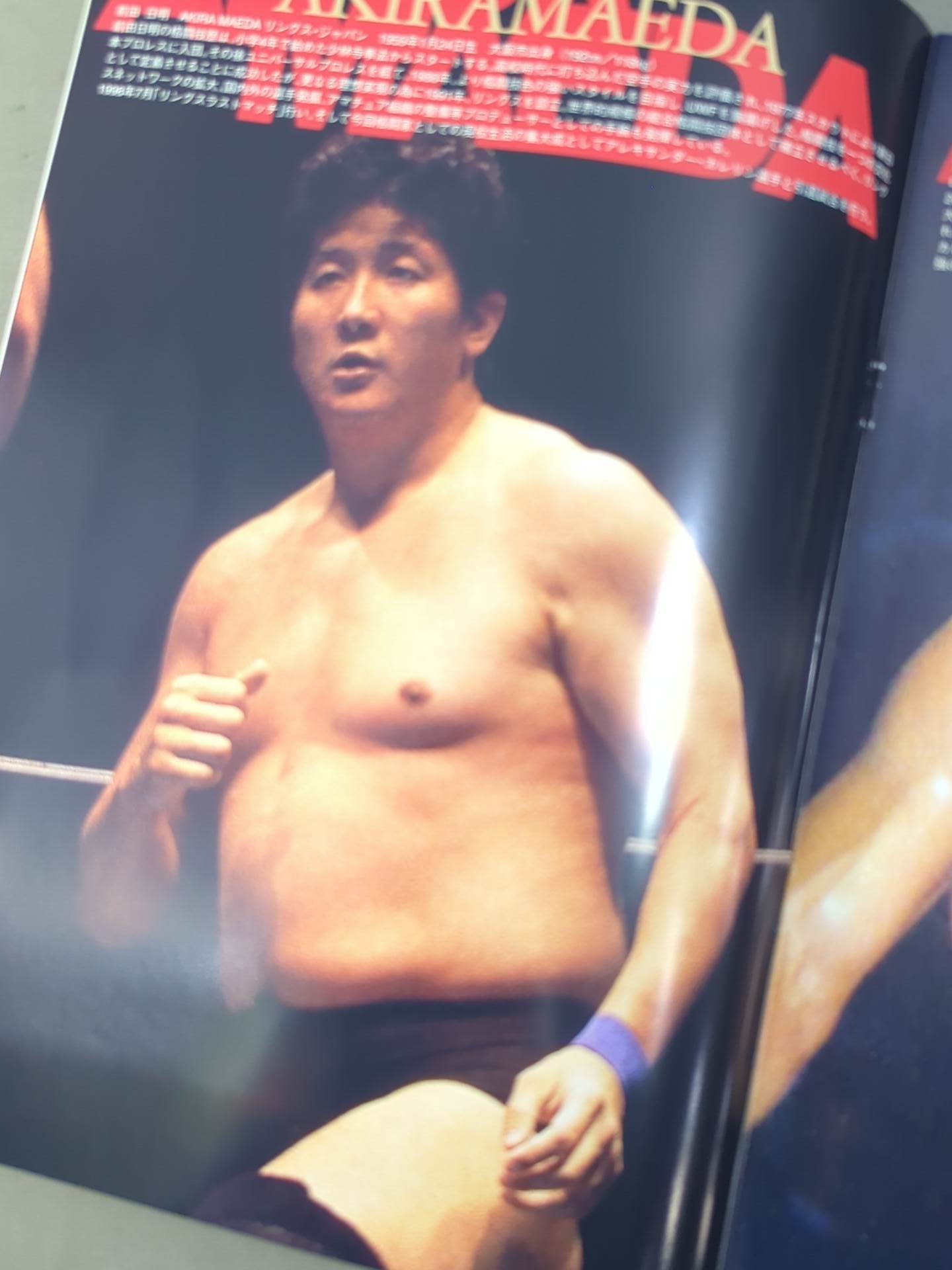 プロレス　前田日明　【引退試合】ポスター ☆前田日明 引退試合☆ THE FINAL – 闘道館