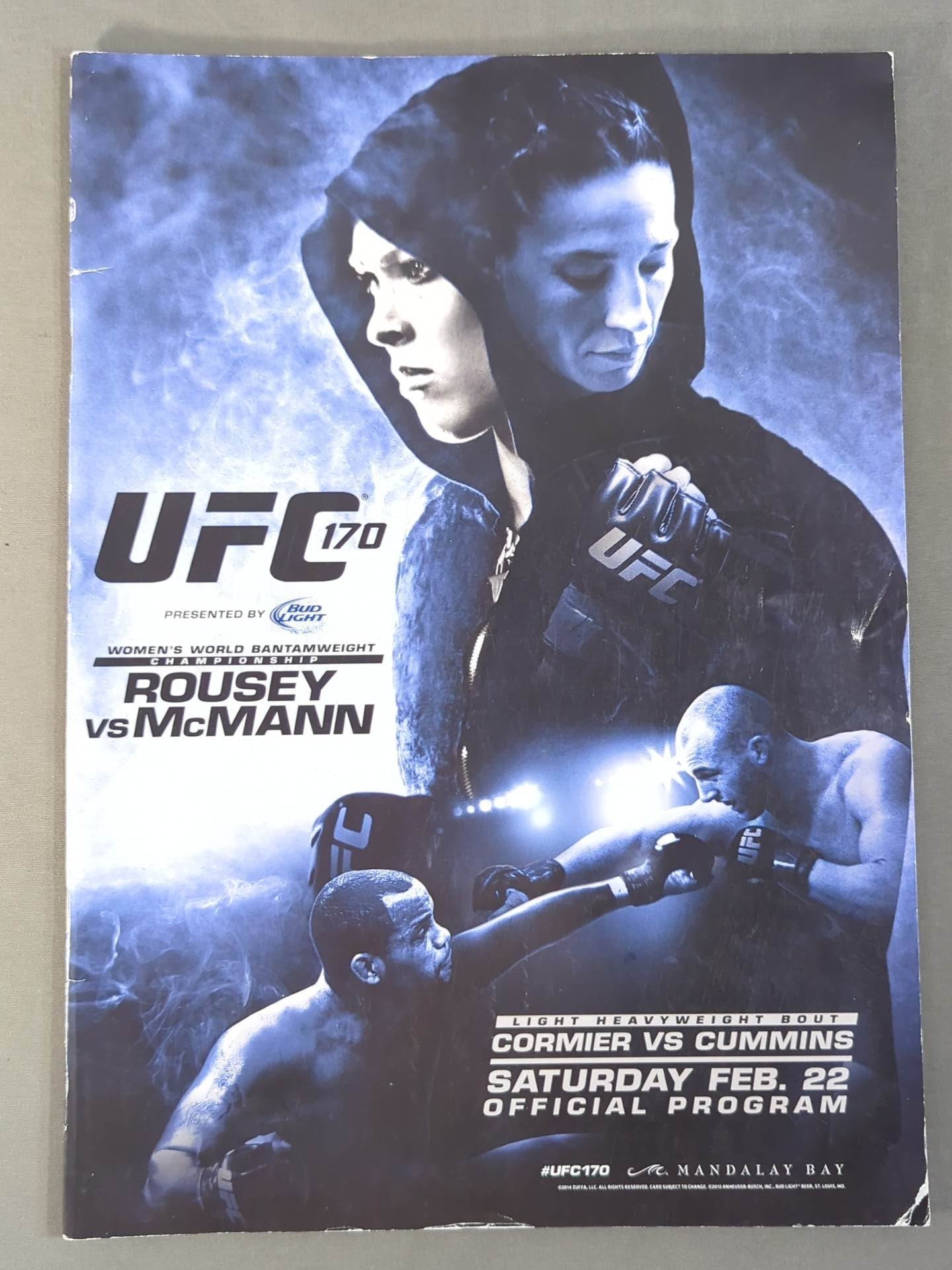 UFC170 / Rousey vs McMann