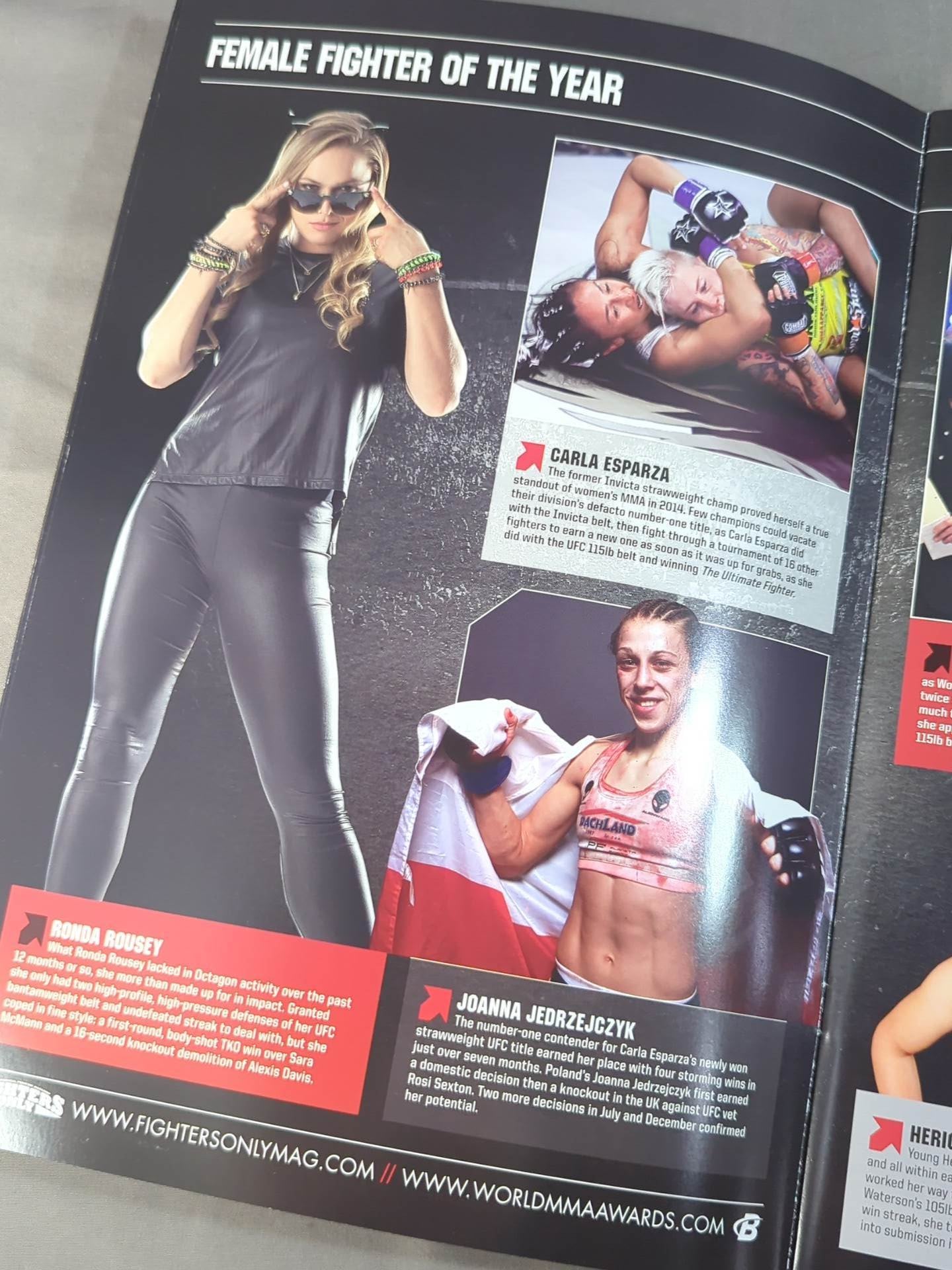 FIGHTERS ONLY VII. ANNUAL WORLD MMA AWARDS