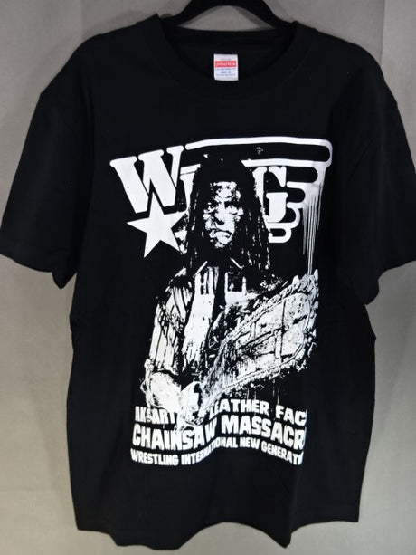 レザー・フェイス「CHAINSAW MASSACRE」Tシャツ