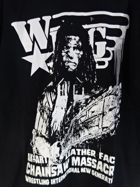レザー・フェイス「CHAINSAW MASSACRE」Tシャツ – 闘道館