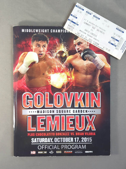[All tickets included] Gennady Golovkin vs Curtis Stevens