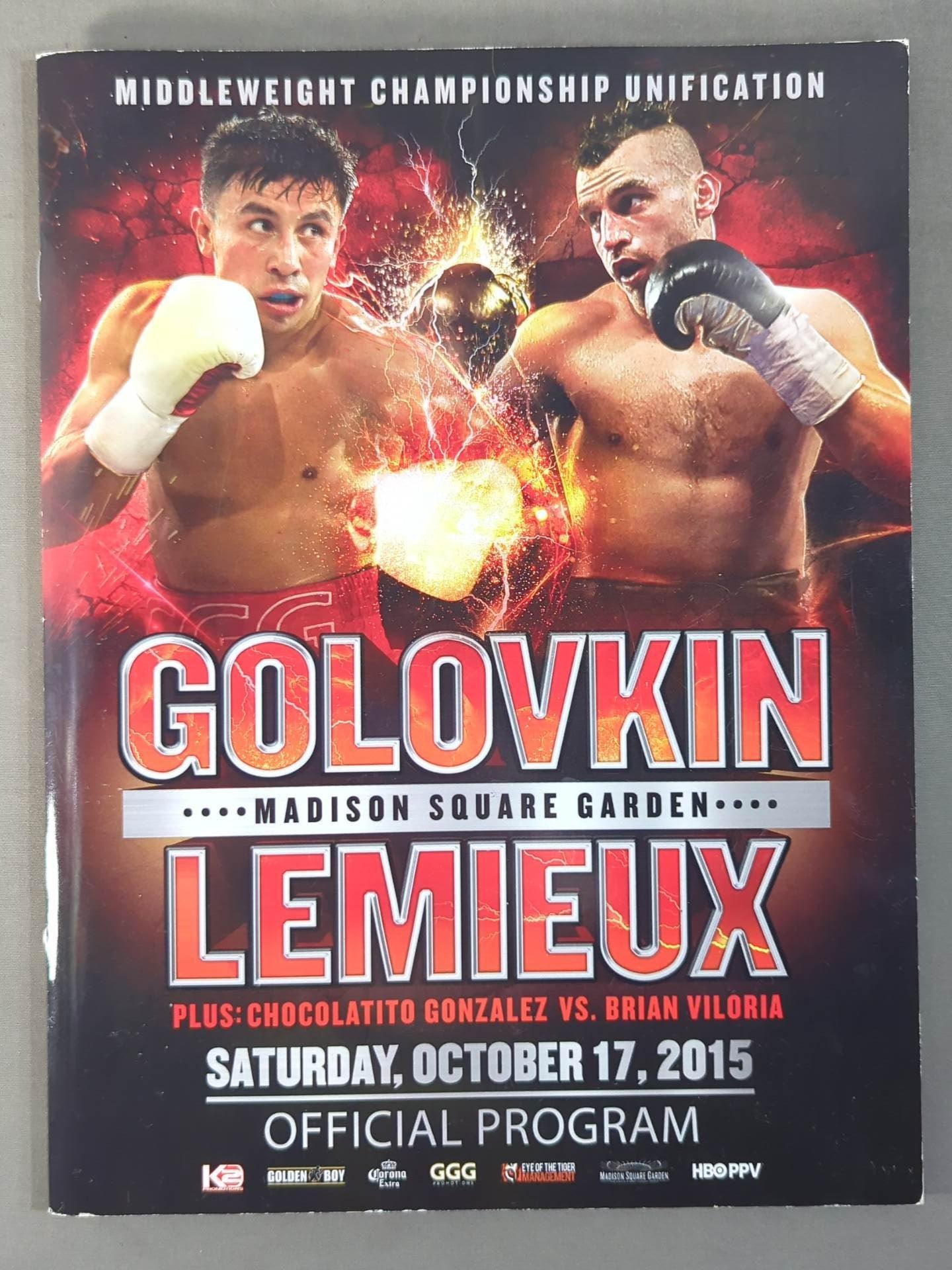 [All tickets included] Gennady Golovkin vs Curtis Stevens