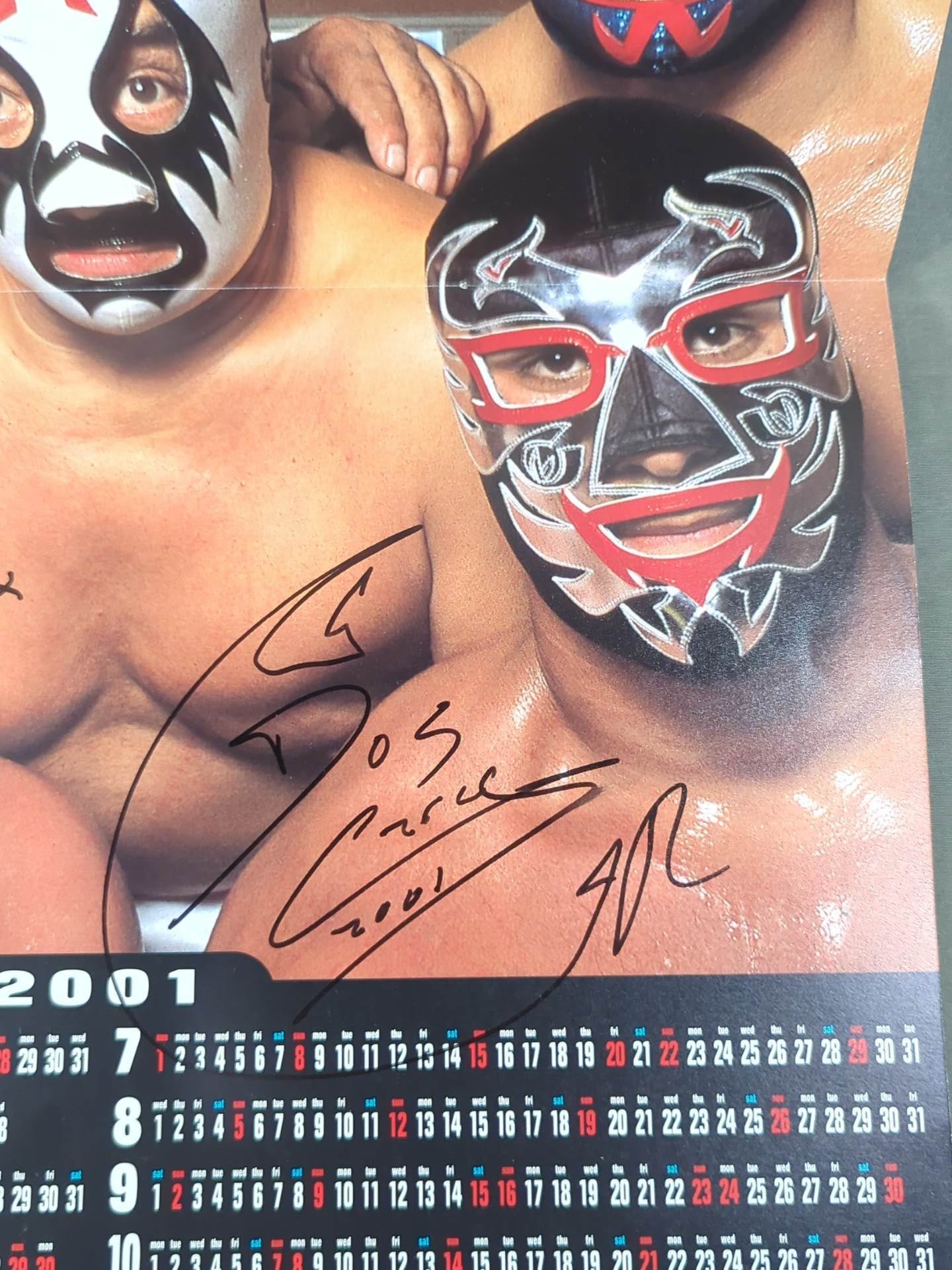 7選手直筆サイン入り】☆ミル・マスカラス来日30周年記念大会☆ SKY