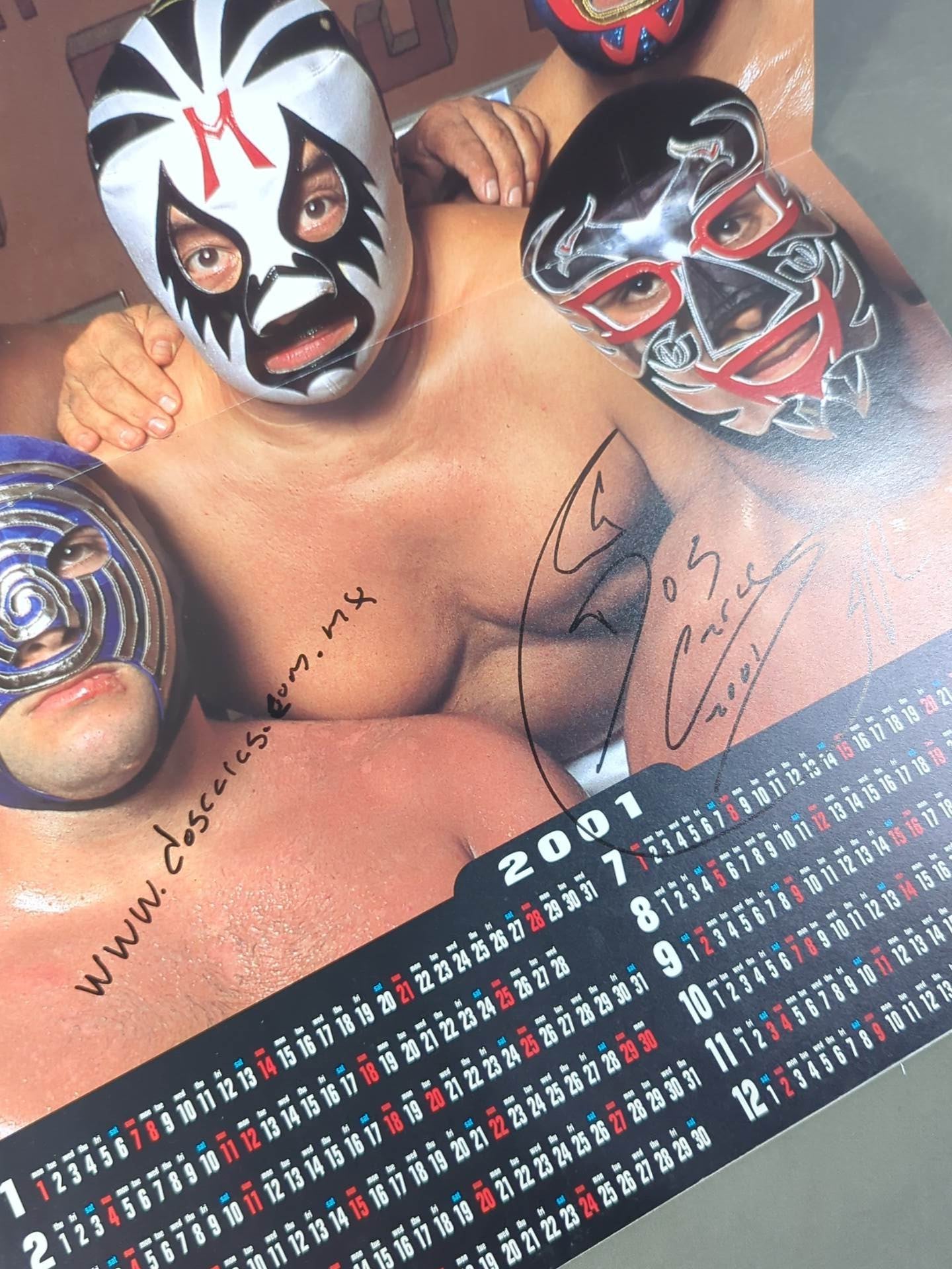 7選手直筆サイン入り】☆ミル・マスカラス来日30周年記念大会☆ SKY