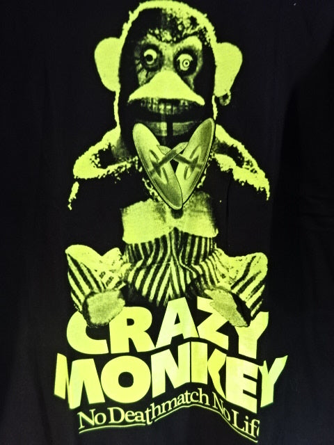 葛西純「CRAZY MONKEY NO DEATHMATCH NO LIFE」Tシャツ – 闘道館