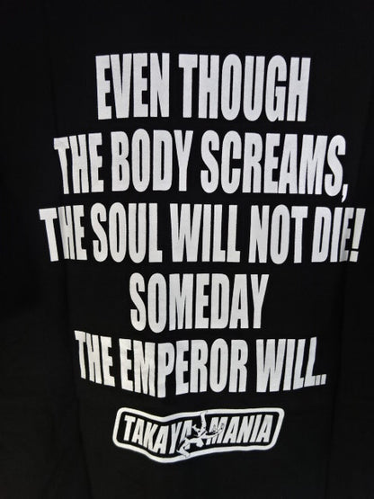 Yoshihiro Takayama  "GERMAN SUPLEX" T-Shirt (2) (Black)